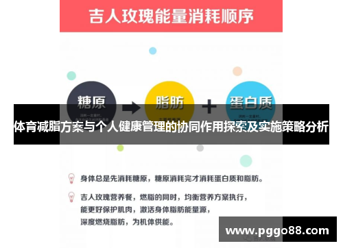 体育减脂方案与个人健康管理的协同作用探索及实施策略分析